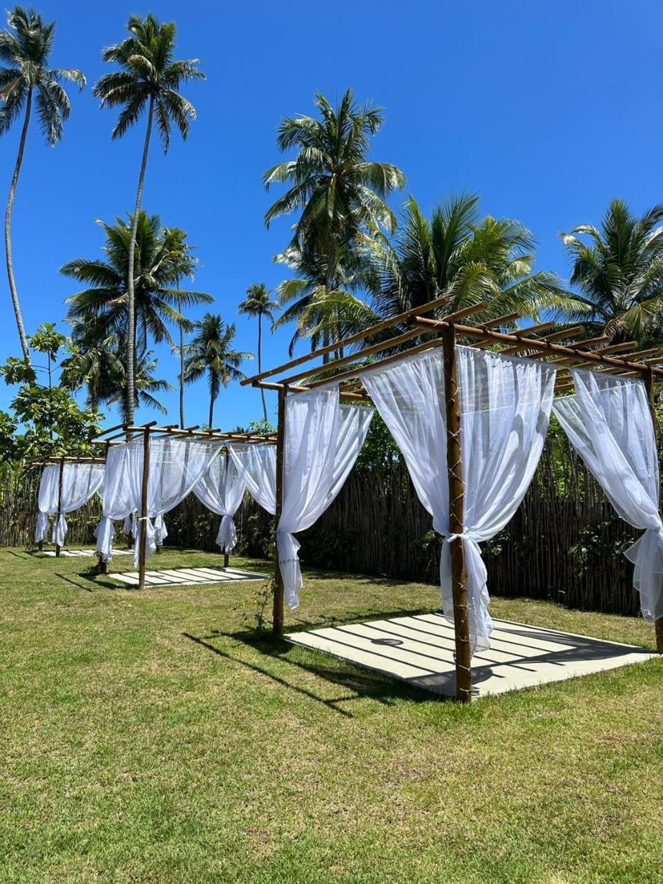 Pousada Pe Na Areia São Miguel dos Milagres Exterior foto